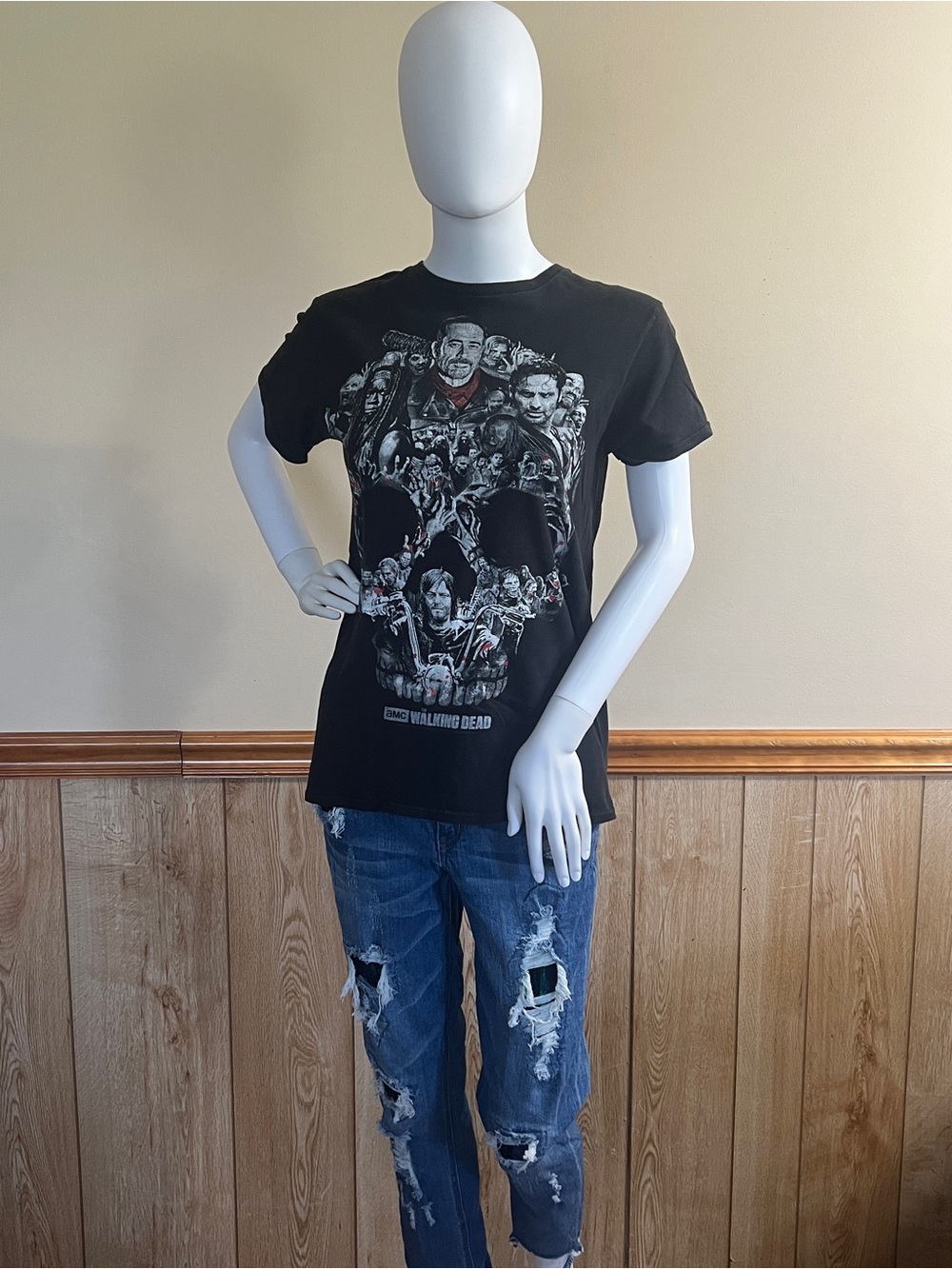 AMC The Walking Dead Skull T-Shirt
